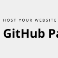 Host your website on GitHub