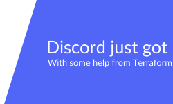 Featured image of post Manage Discord Servers with Terraform